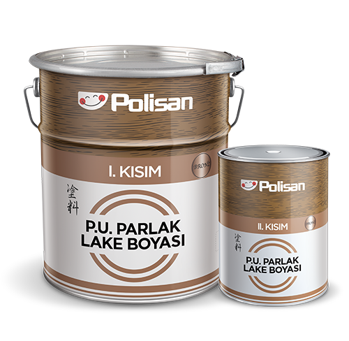 Poliüretan Parlak Lake Boya Bronz