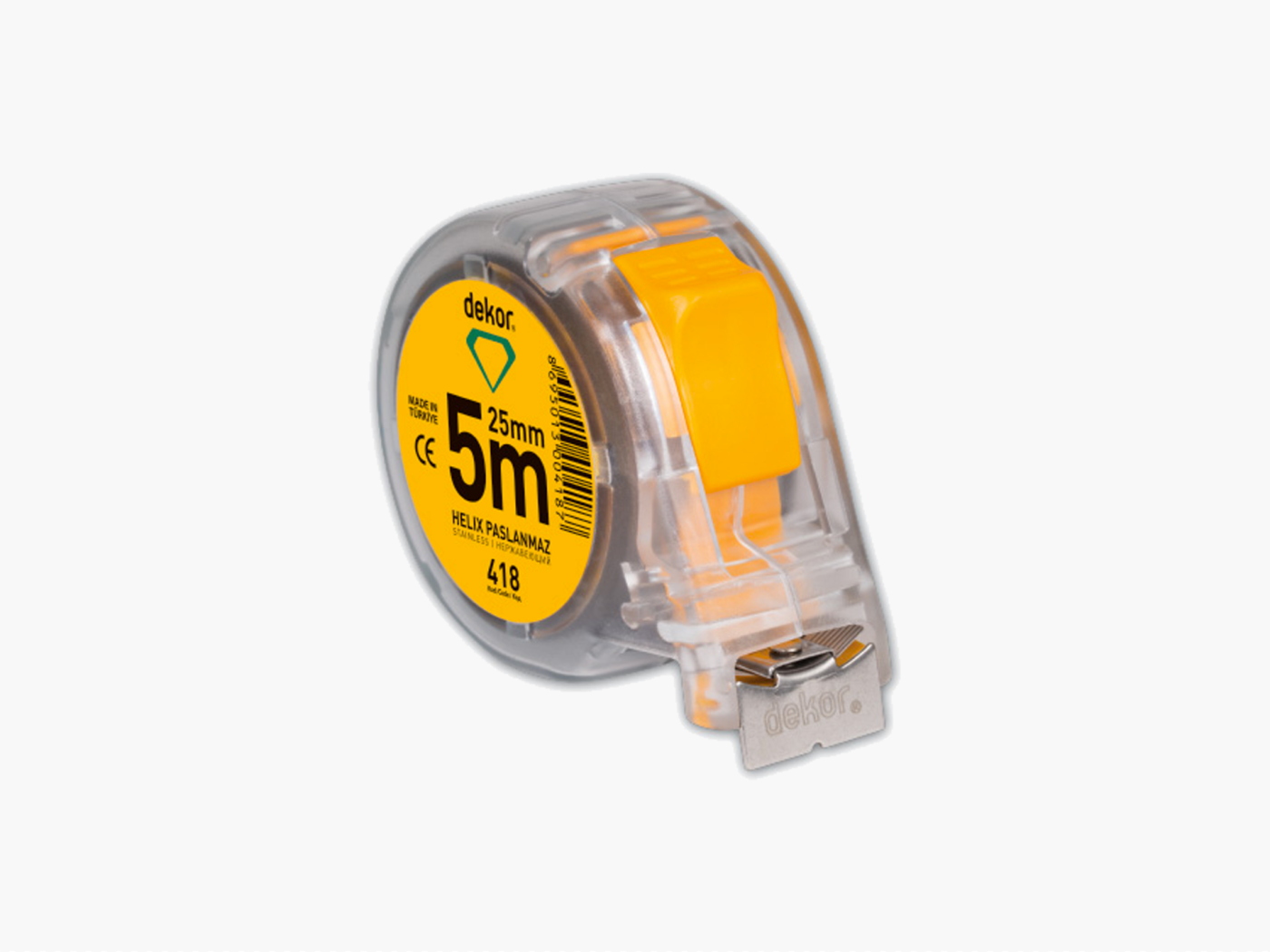 Helix Metre Paslanmaz